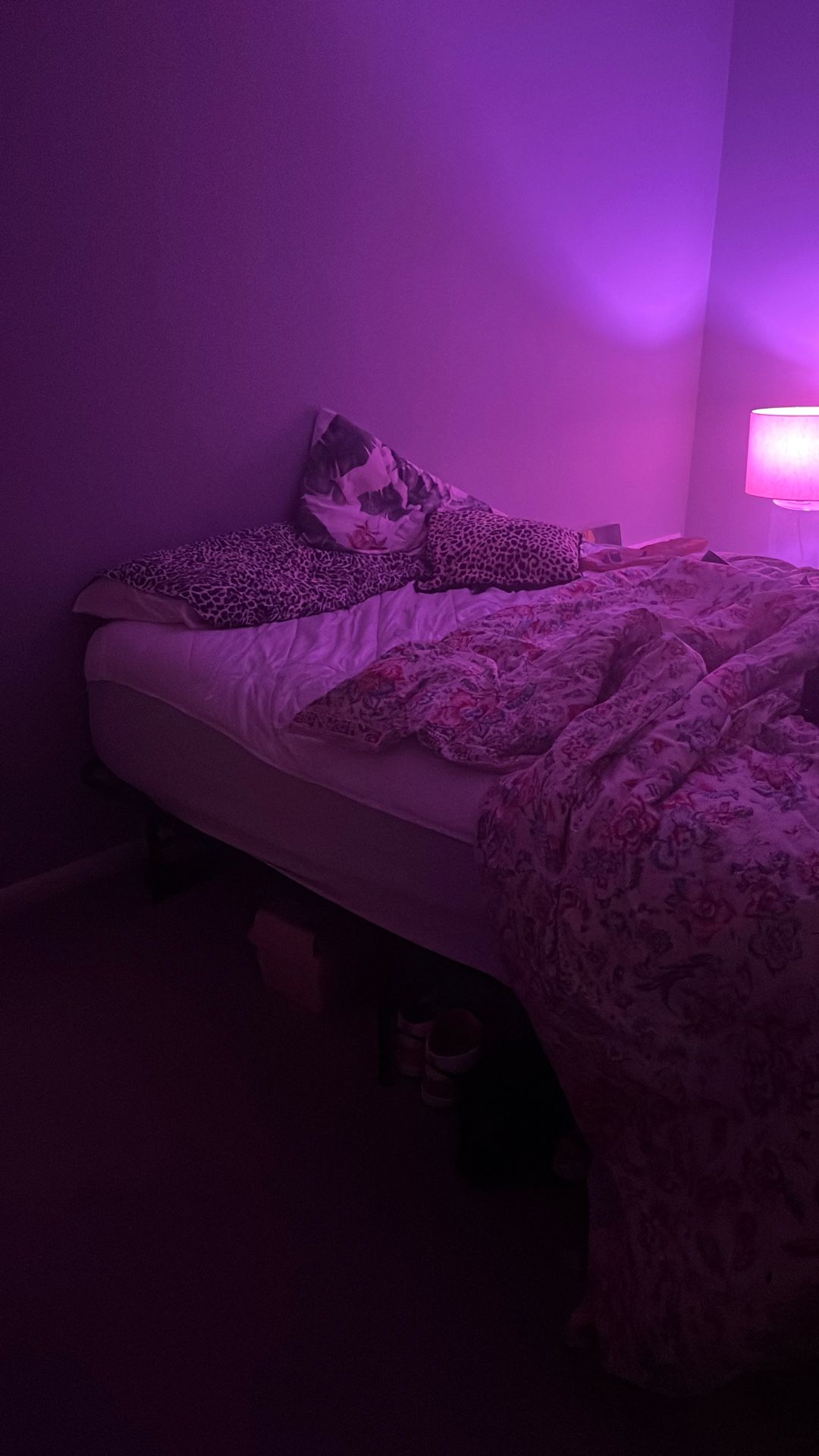 QUEEN SIZE BED AND BED FRAME