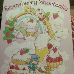 Strawberry Shortcake Canvas Art