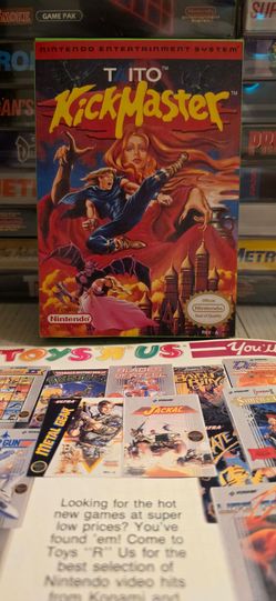 NES KICK MASTER BY TAITO CIB