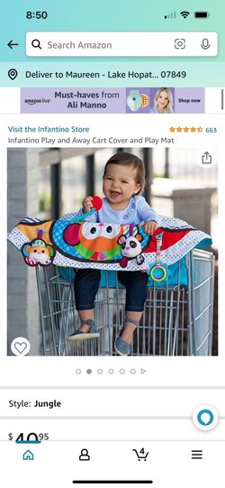 Shopping Cart Cover And Playmat