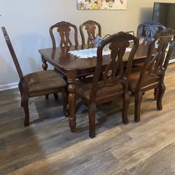 Dining Table With 6 Chairs 
