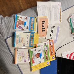 Y baby can read two books 2 sets of cards and start a DVD