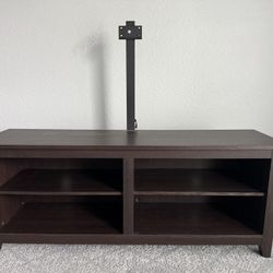 Walker Edison 4 Cubby TV stand- Espresso Color 58 Inches