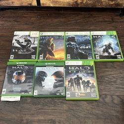 Title: Halo Legacy Collection - 7 Games (Original Cases)