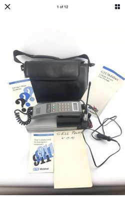 Motorola Cellular Phone America Series 821 Brick Movie Prop Collect Vintage