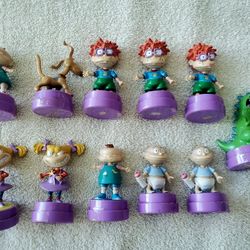 Vintage Rugrats 1997 BK Stamps Lot