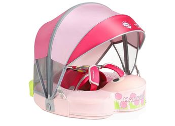 MAMBOBABY Baby Swim Float Seat with Canopy