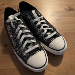 Converse Glitter Size 7 Women Like New