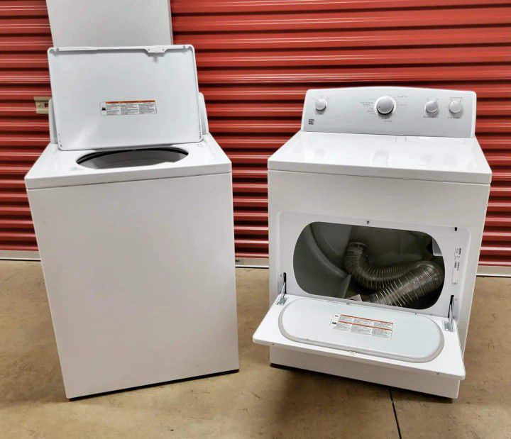 Kenmore Top Load Washer w/Triple Action Impeller/ Kenmore Electric Dryer with Steam Refresh