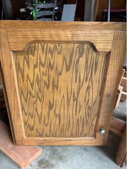 24” Oak Cabinet