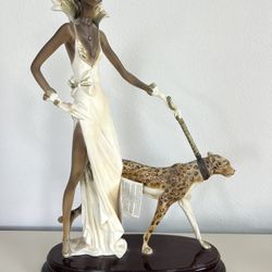 Santini Italian Vintage Ceramic Statue