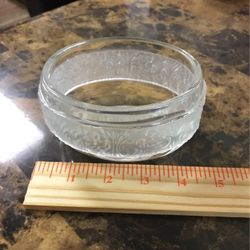 Avon Frosted Glass Bowl