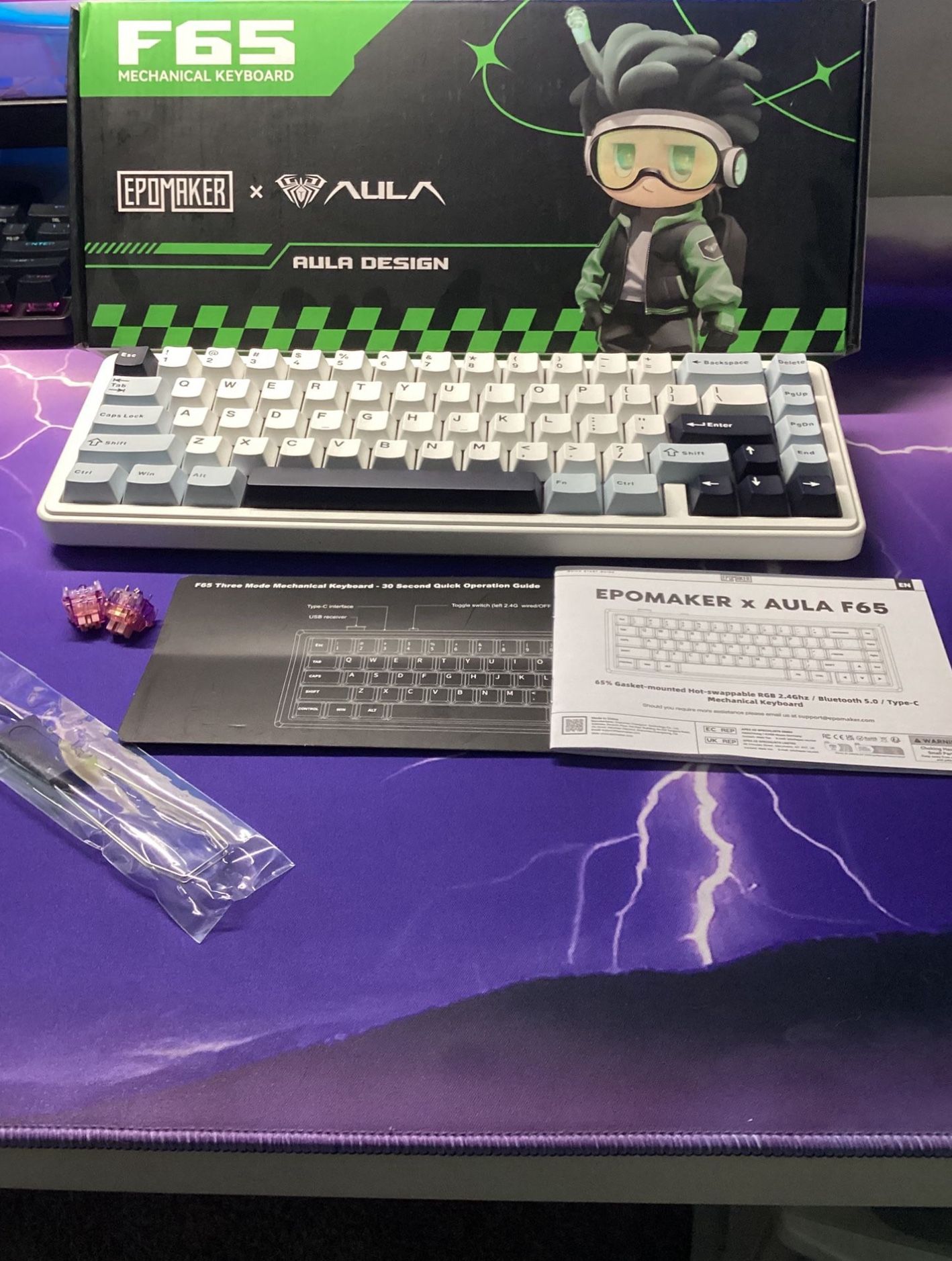 Epomaker X Aula F65 keyboard