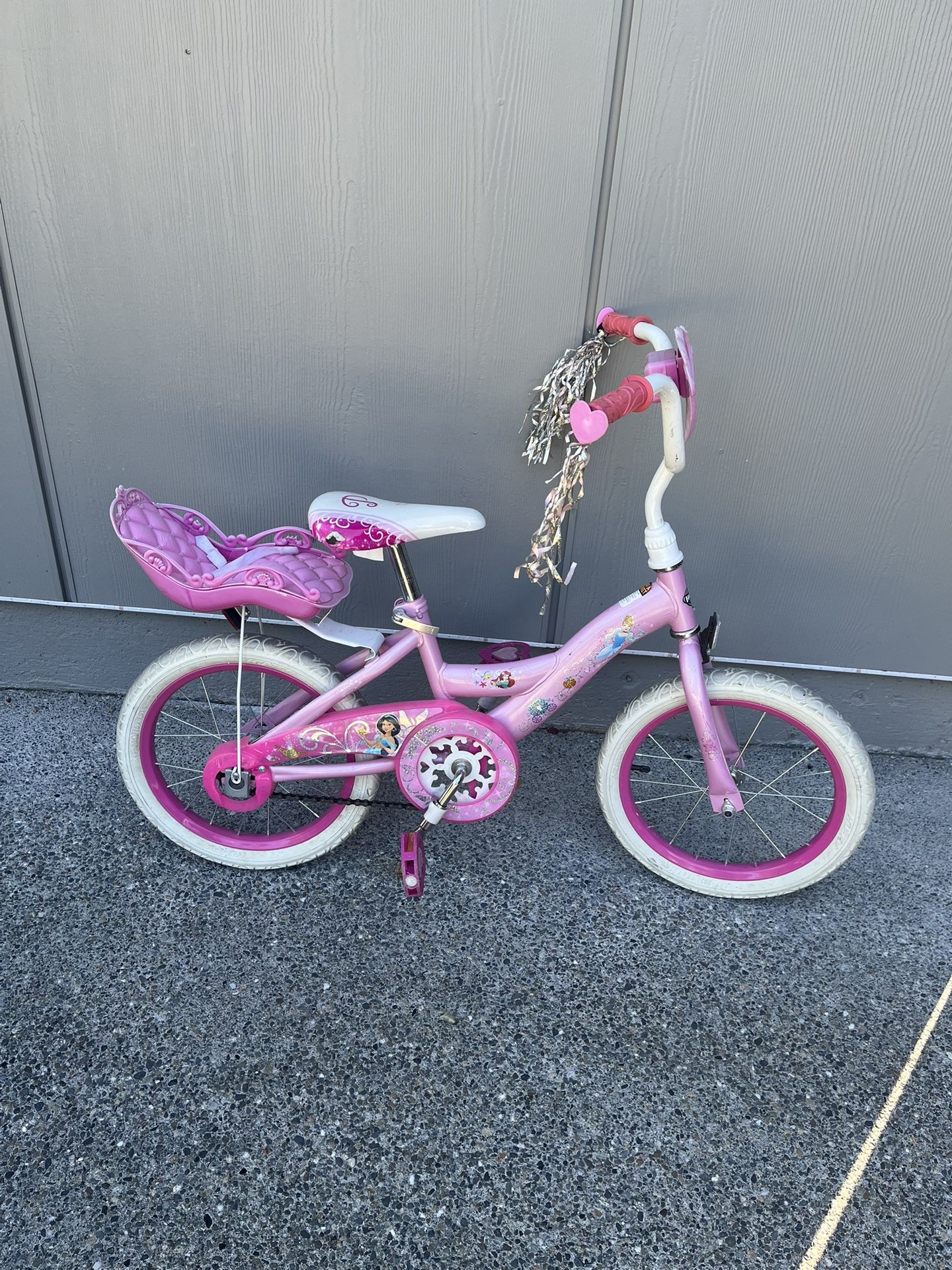 Girl Princess Bike