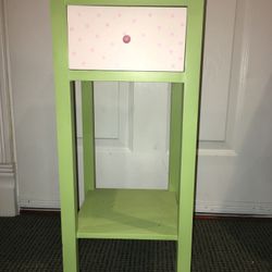 Girl Side Table/ Nightstand