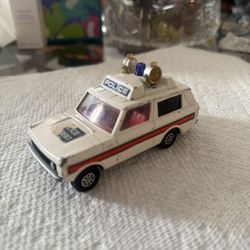 1970s Vintage Corgi Toys Police Range Rover Vigilant No 461 With Signs