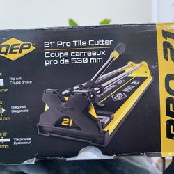 QEP Profesional 21 In. Tile Cutter 