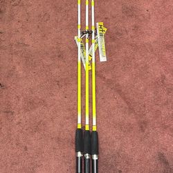 (3) HT 6’6” MEDIUM/HEAVY SPINNING ROD
