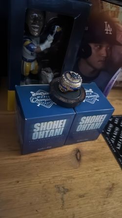 Shohei Ohtani Dodgers 2024 World Series Replica Ring