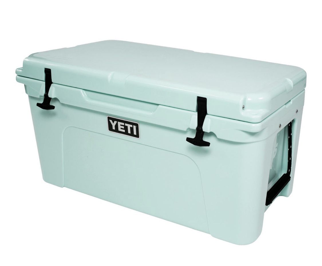 Seafoam Green Yeti Cooler 65qt