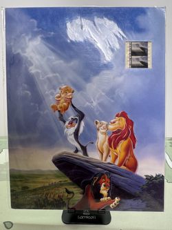 Disney Lion King Authentic On-Set Film Strip