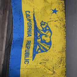 Free California Republic 💙💛 Flag Size 5’x3’