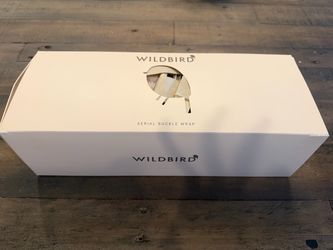 Wildbird Aerial Newborn Buckle Wrap in Cosmos print