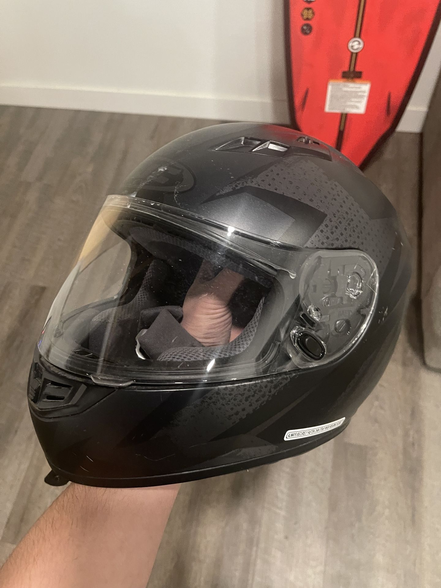 HJC Motorcycle Helmet Large