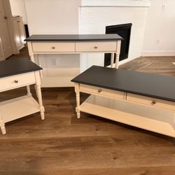 3 Peice / Coffee Table / Every Table / Side Table 