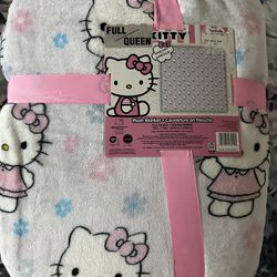 Hello Kitty Flowers 🌸 Blanket 