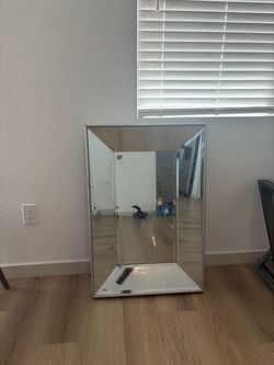 Tv stand and mirror