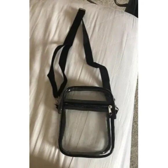 New Clear Bag Stadium Approved - Crossbody Purse Bag, with Adjustable Shoulder