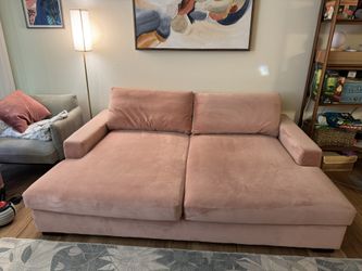 Joybird Anton Daybed (Giant Pink Luxury Couch!)