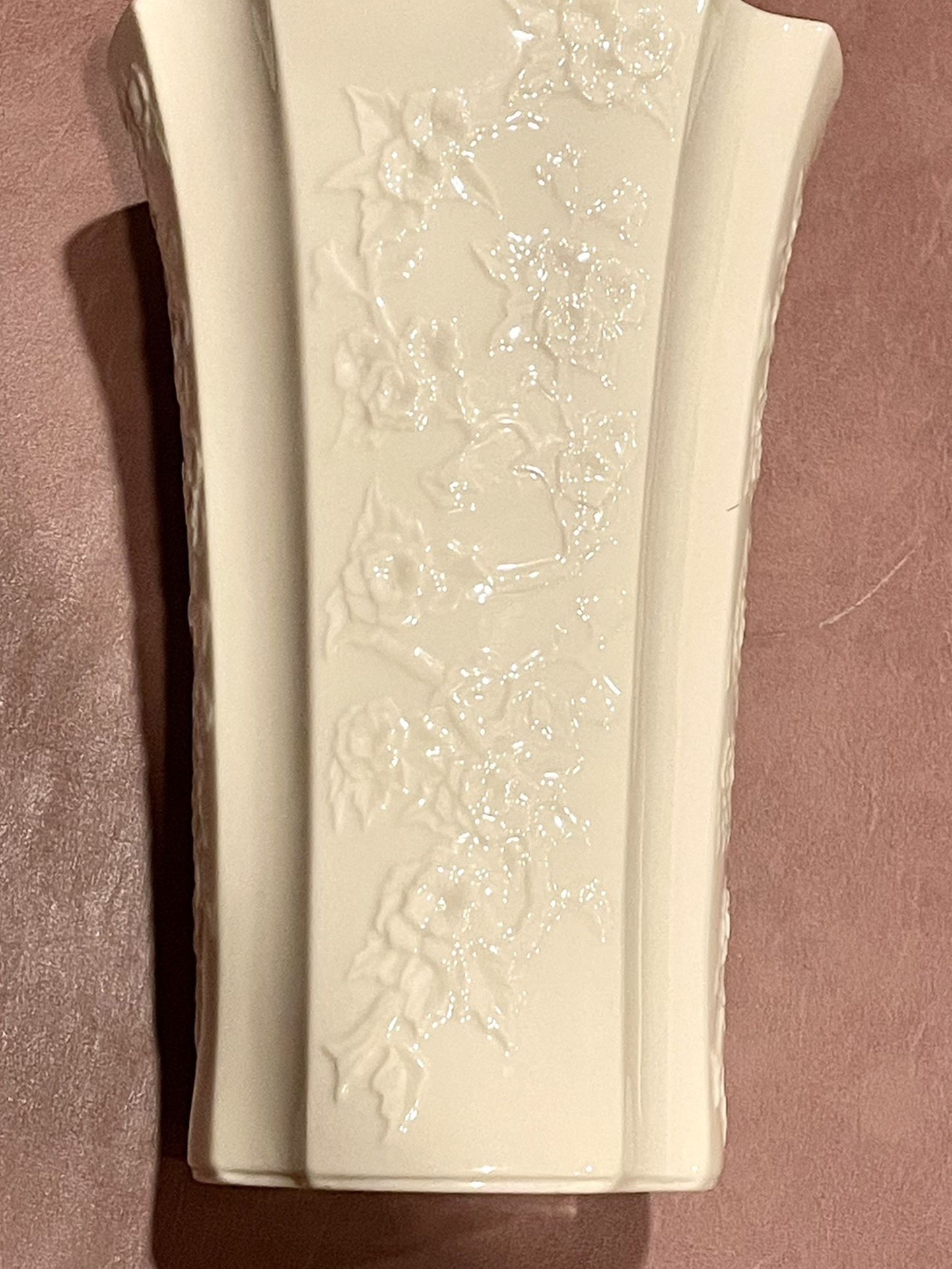 Vntg Lenox 24k Painted Vase