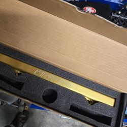 Honda Civic Si Coupe 06 11 Gold Ktuned Fuel Rail Kit  Only Parts