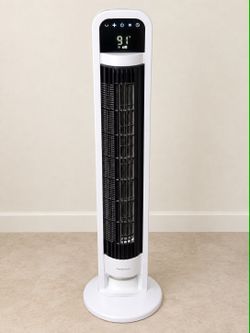 Comfort Zone Tower Fan - Like New - Powerful & Quiet - Must Sell!