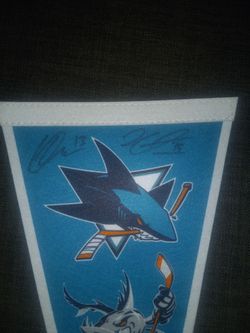 San Jose Sharks/Barracuda Pennant