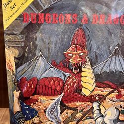 DUNGEONS & DRAGONS BASIC SET 1001 1979 SEALED HOLMES BOX SEALED SHRINK TSR