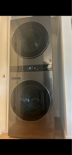LG tower washer and dryer