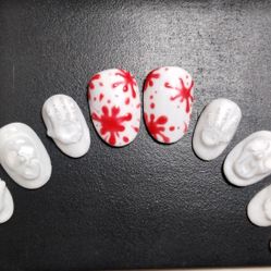 Halloween Horror Nails 