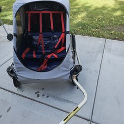 2  Baby ( Twins)  Stroller and Bike Trailer 