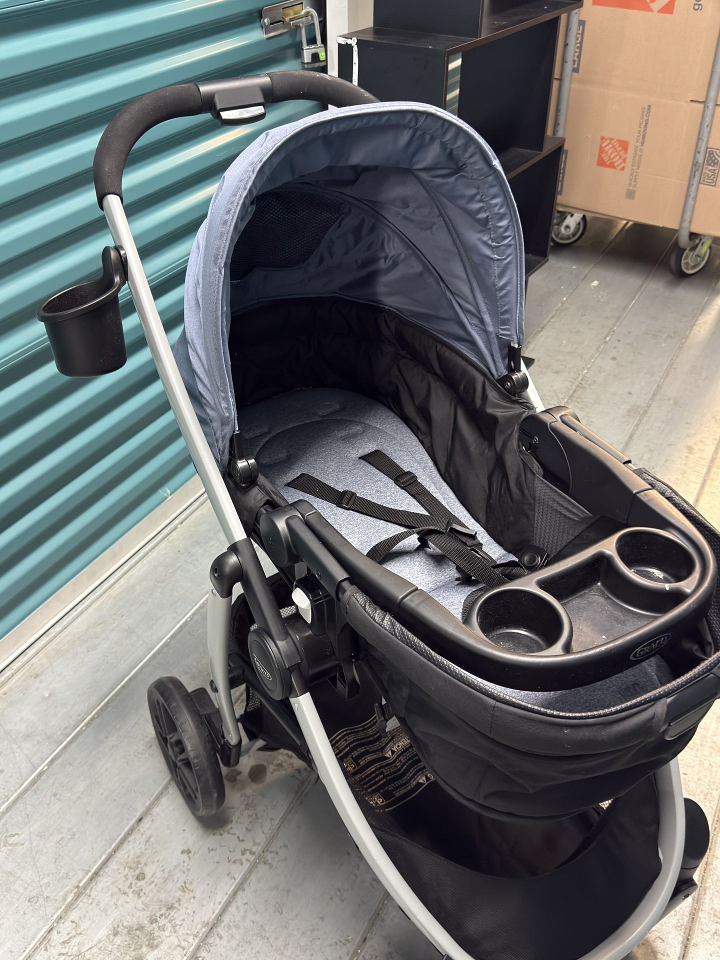 Foldable Stroller With Car Seat
