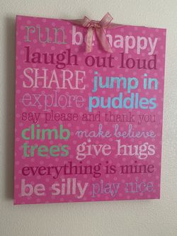 Girl Wall Decoration