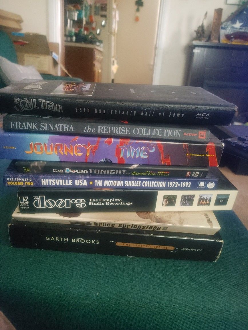 8 Box Sets Of Cds
