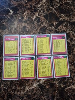 Team Checklists