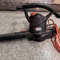 Black And Decker Leaf Blower With Extension Cord