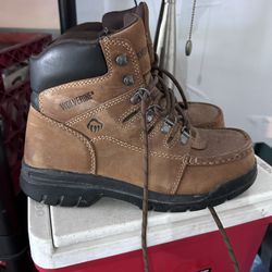 Wolverine Work, Boots, Steel Toe