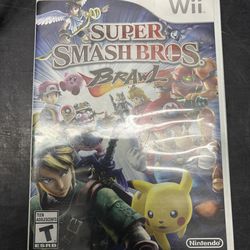 Wii super smash brothers brawl