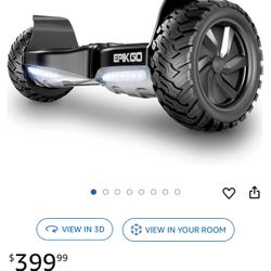  Epikgo Terrain 8.5”, Board Hover 