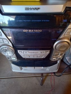 Sharp cd-ba1600  intertainment system